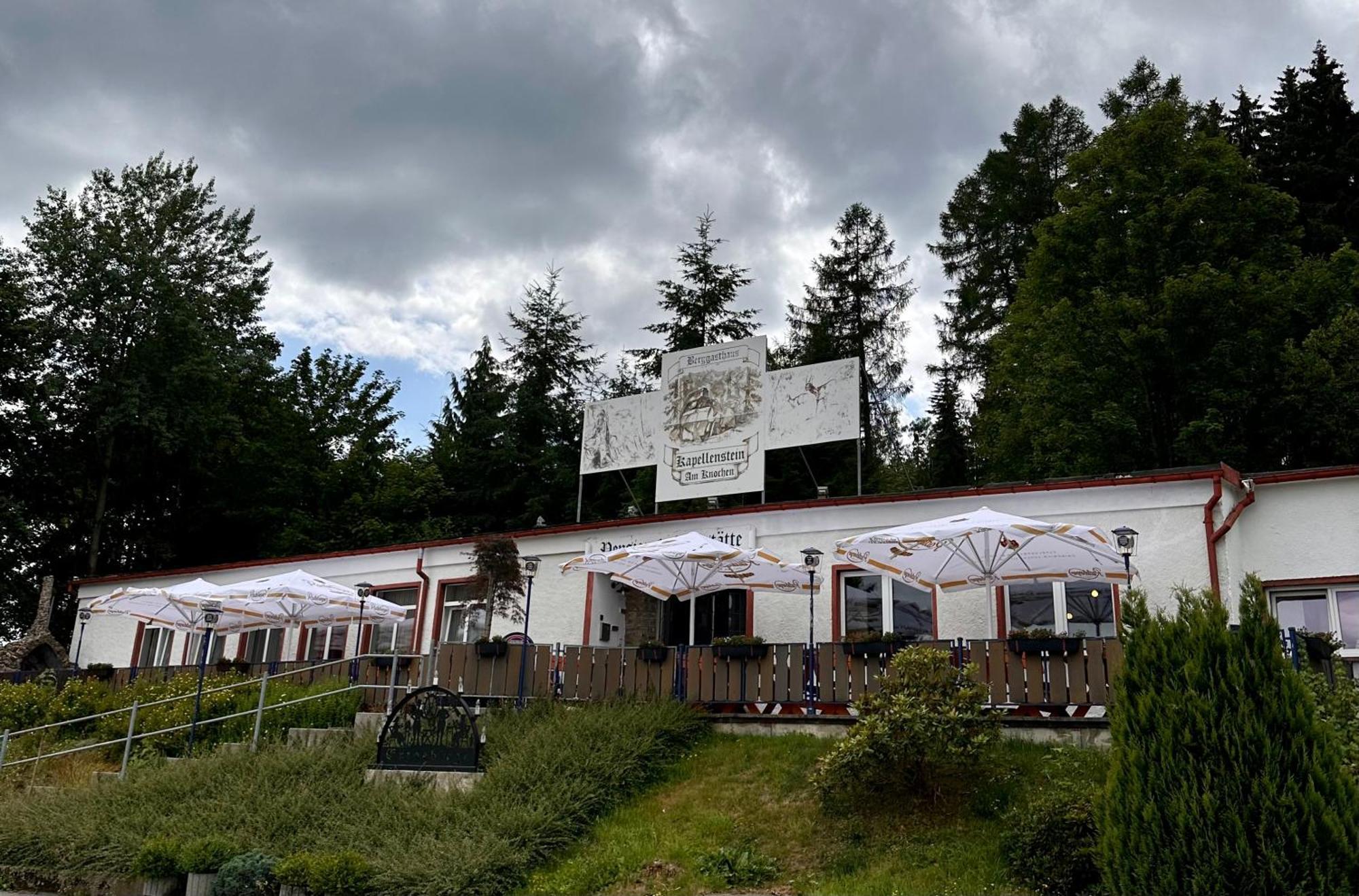 Pension Und Berggasthaus Kapellenstein Geyer Exteriör bild