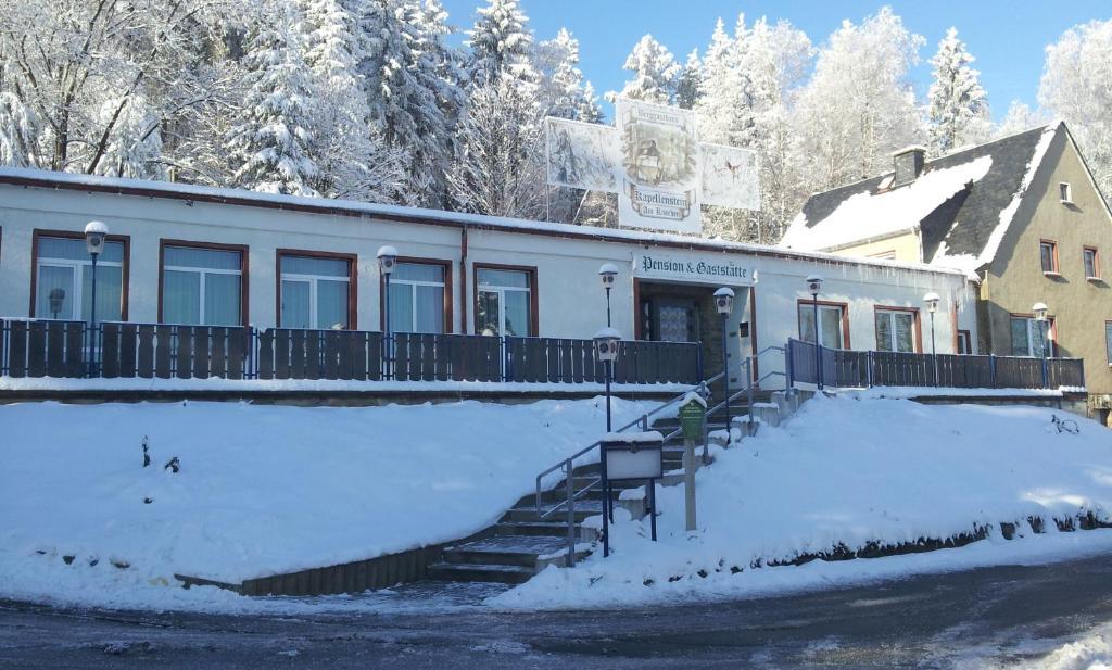 Pension Und Berggasthaus Kapellenstein Geyer Exteriör bild