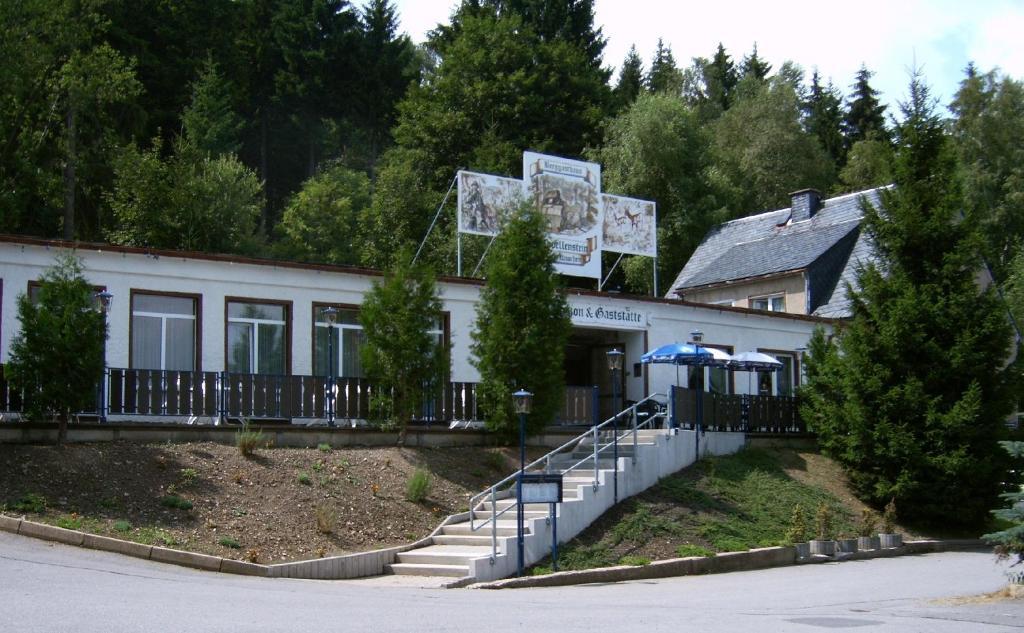 Pension Und Berggasthaus Kapellenstein Geyer Exteriör bild